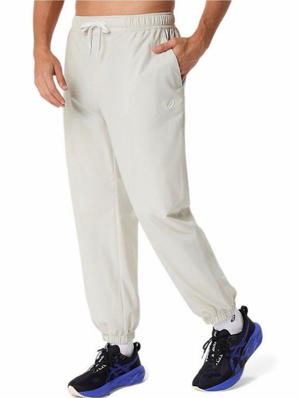 ASICS Heritage Double Weave Pants – Light Dust – XS – NWT